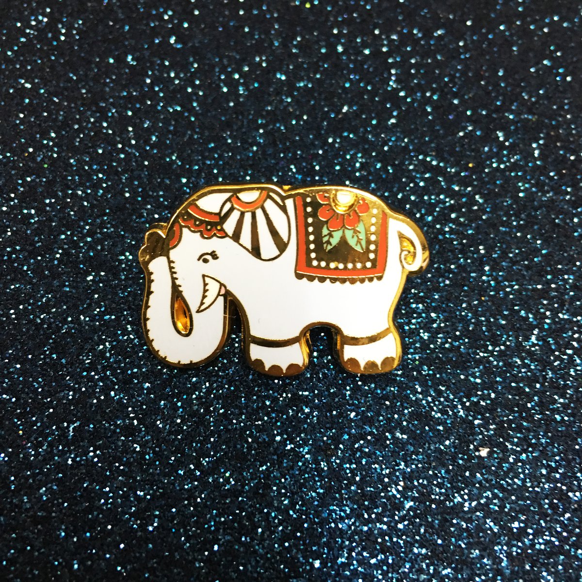Indian Elephant Pin
