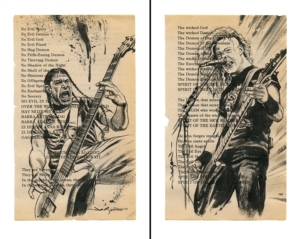 "Necronomicon: Songs of the Dead" - Limited Edition Gicleé Set