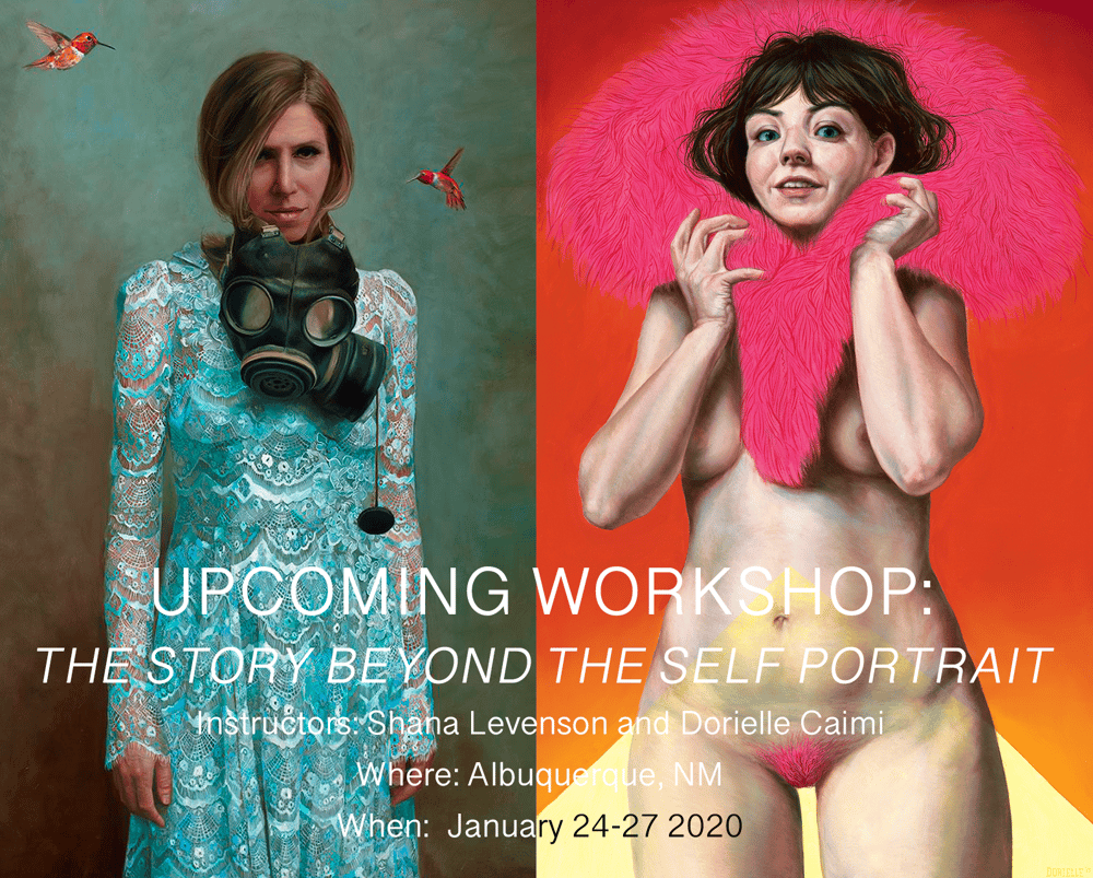 Image of The Story Beyond the Self-Portrait, with Shana Levenson and Dorielle Caimi