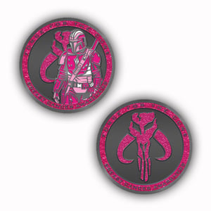 Image of Force For The Cure Mercenary Challenge Coin