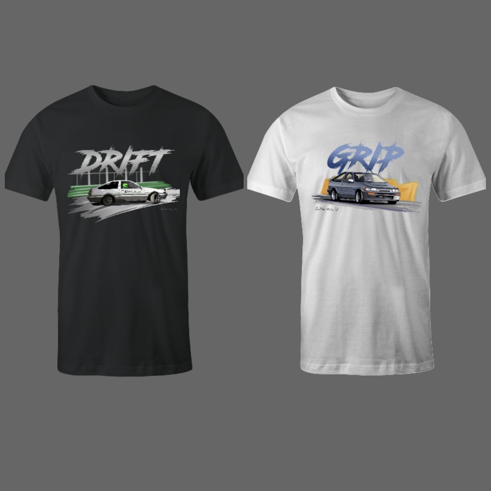Image of DRIFT / GRIP T-Shirt AE86 World