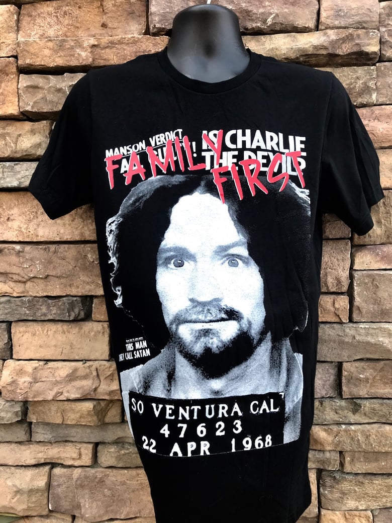 Image of Charles Manson - Family First Tee