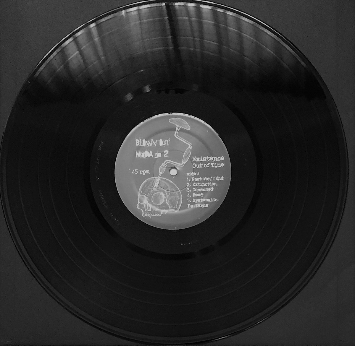 Existence Out of Time LP 12inch black vinyl record Blown Out Media