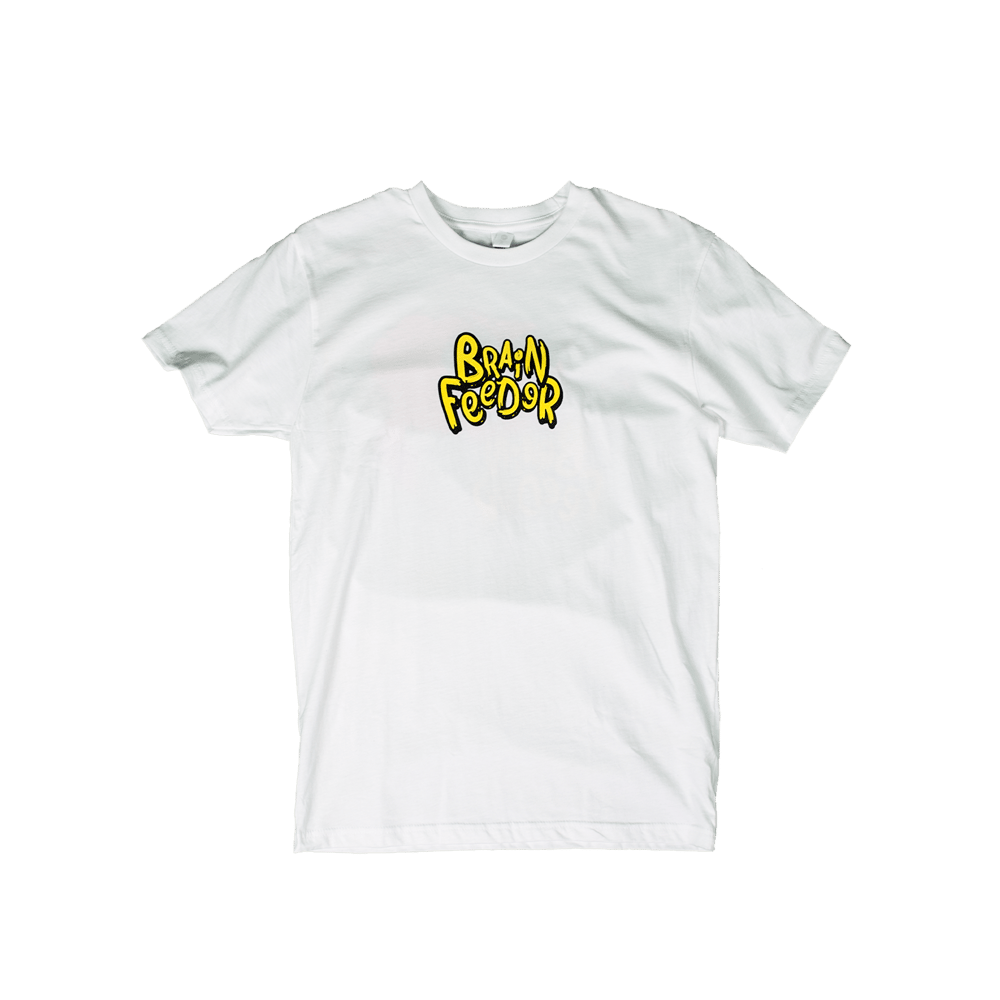 Image of Brain Feeder Logo Tee (White)