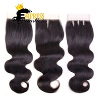 Image 1 of Transparent Body Wave Closure