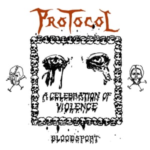 Image of PROTOCOL "Bloodsport" One-Sided 12" vinyl