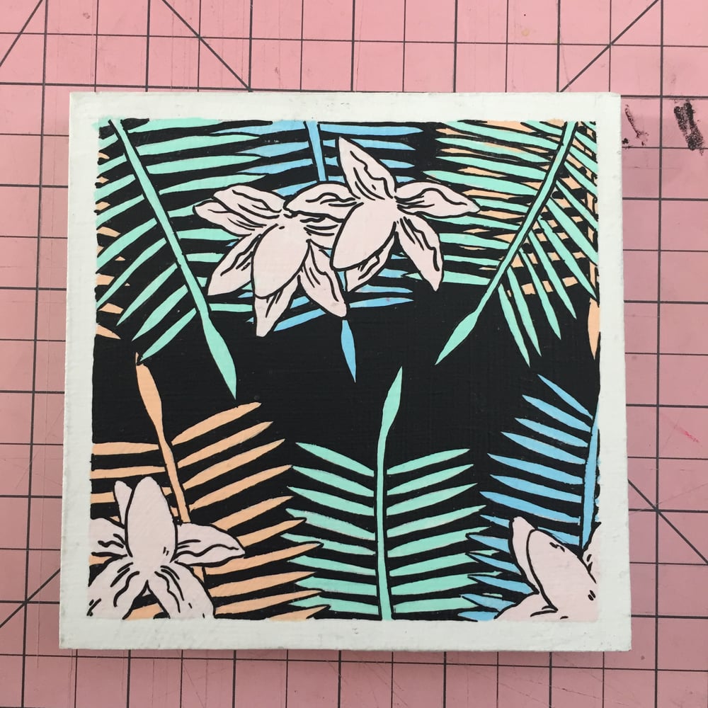 Image of Palm Leaves 2 Painting 