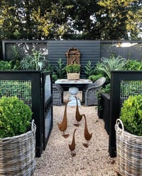 Image 1 of Rusted Metal Duck