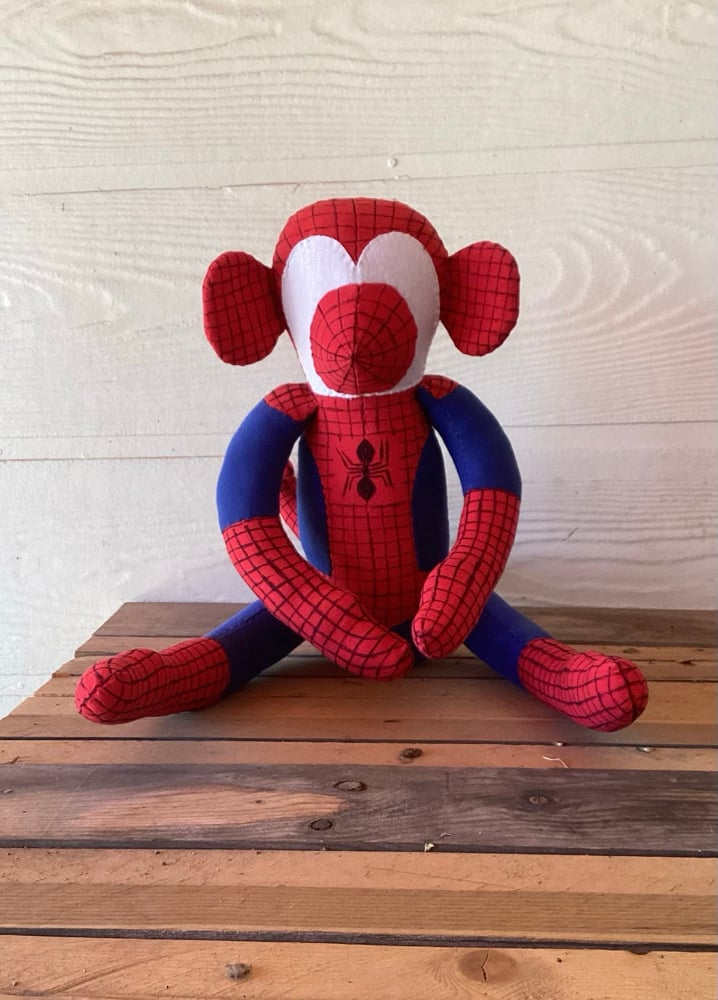 Image of Spider-Man Cosplaying Monkey