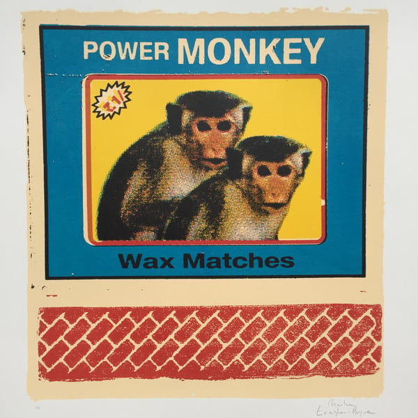 Image of Power Monkey Wax Matches by Charlie Evaristo-Boyce 