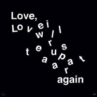 Image 1 of Love Will Tear Us Apart (Black)