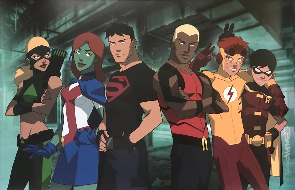 Image of The Team *LIMITED EDITION* Young Justice Print