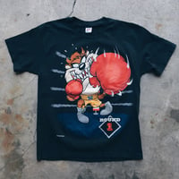 Image 1 of Original 1993 Warner Bros Taz Boxing Tee.