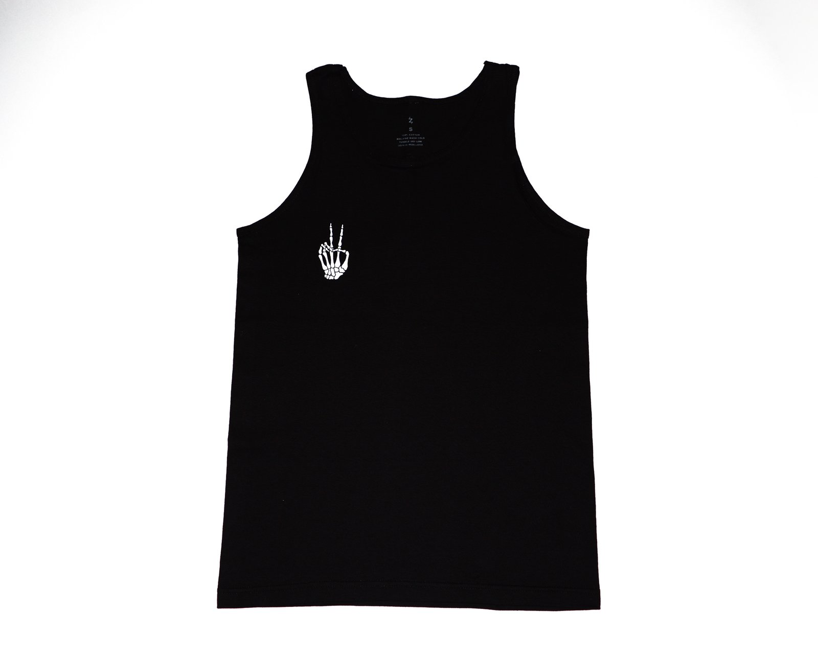 black skull tank top