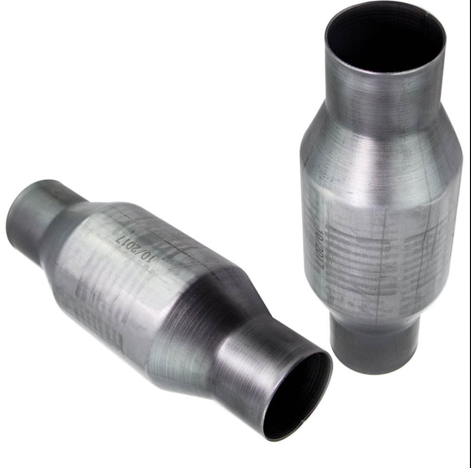 Mustang/F150 Catalytic Converters for 2M Headers or Stainless Works Headers - 2015 to 2023