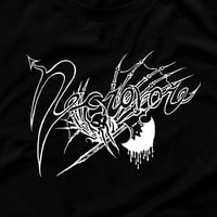 Image 2 of NECROVORE - LOGO I (WHITE PRINT)