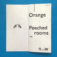 Image 2 of 'Orange Poached Rooms' - Zine