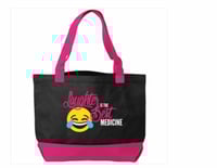 Laughter is the Best Medicine Black/pink