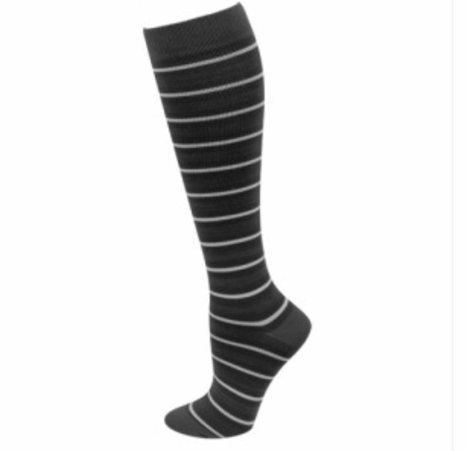 Stripes Compression Socks XL Scrubs Couture llc