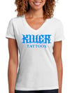 Original Logo - Ladies V Neck Tee