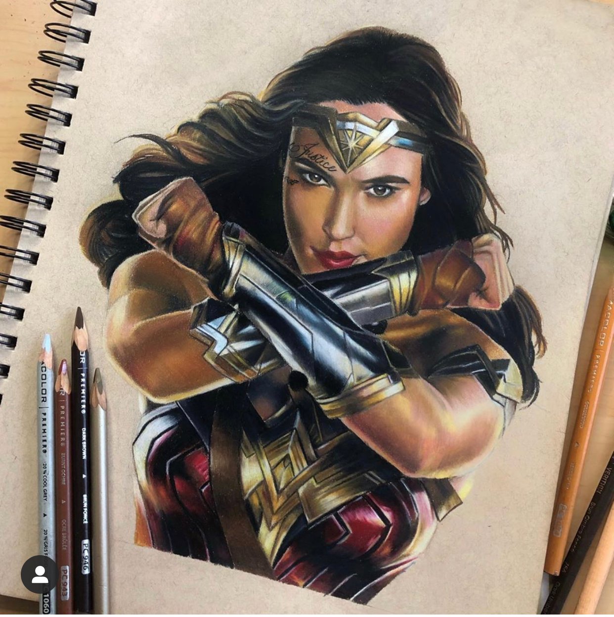 John Law Art - Wonder Woman Sketch