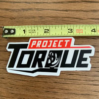 Image 3 of SMALL NEW PROJECT TORQUE DECAL