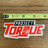 Image 3 of RED SMALL PROJECT TORQUE DECAL