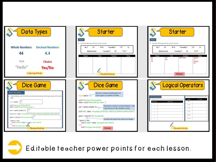 Image of Python Programming - Using Data Types & IF Statements