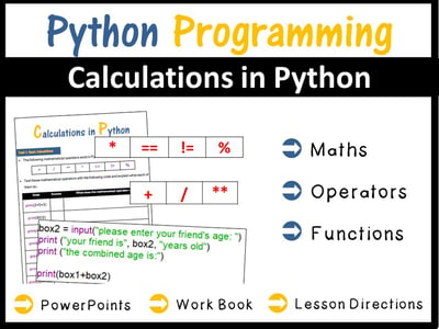 Image of Python Programming - Creating Calculations