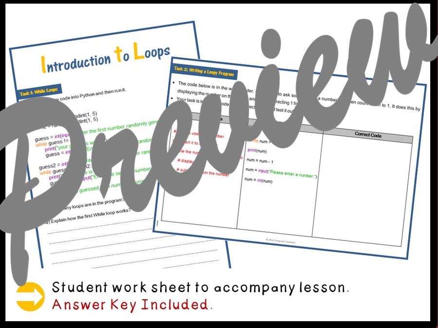 Image of Python Programming - Creating Loops