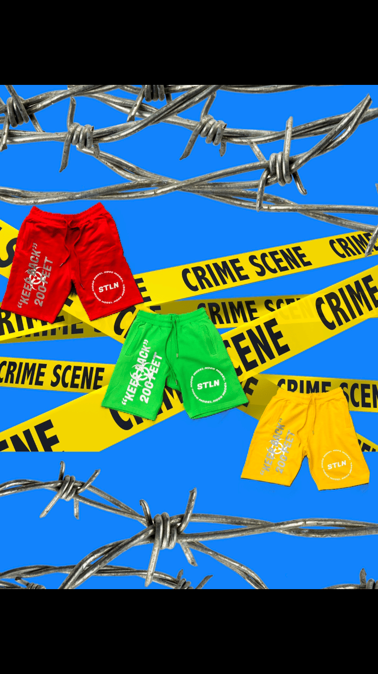 Image of “Keep Back” sweat short 