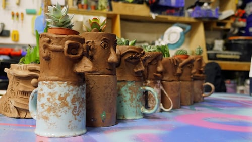 Image of Pot Head Party - Book A Pottery Party For Your Group