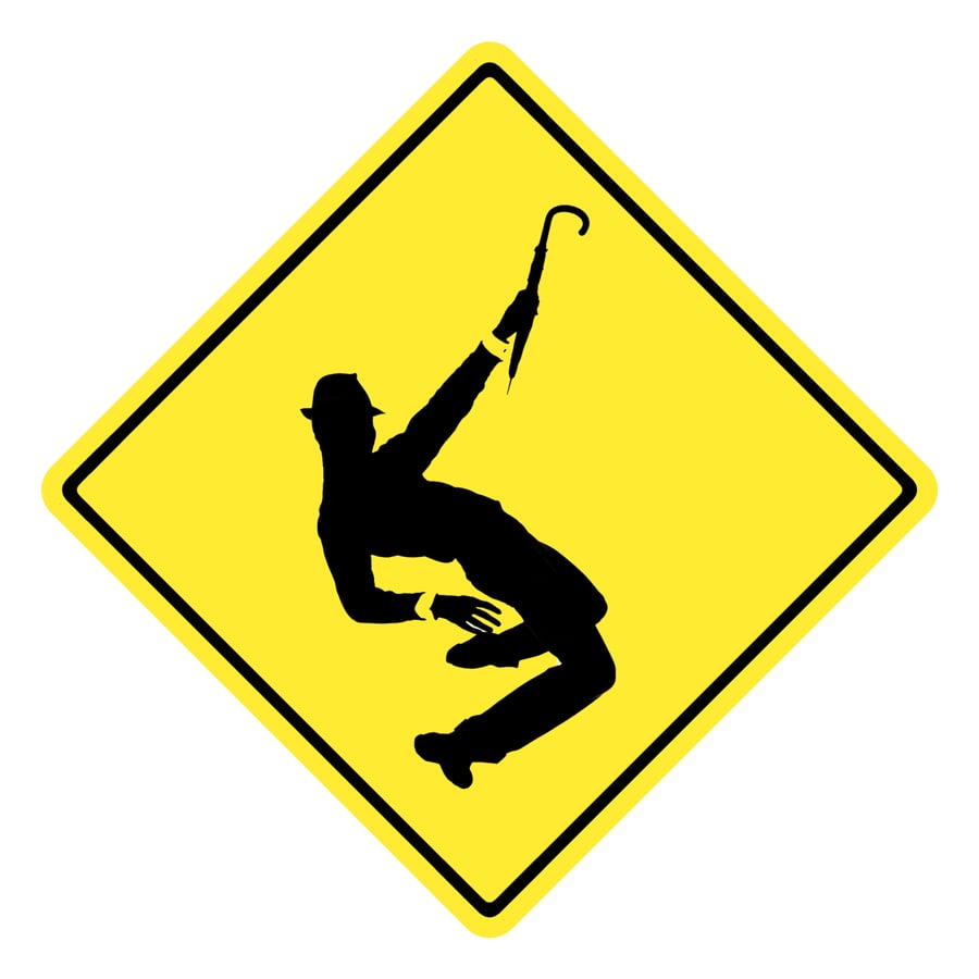 Image of Dick Van Dyke "Dance Away" Sticker