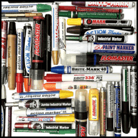 Vintage Industrial Markers - Limited Stock