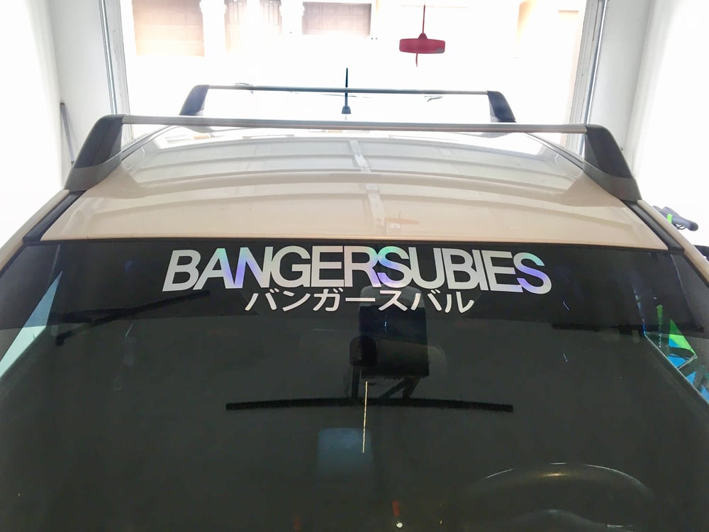 Image of Banger Subies | JDM Style Banner