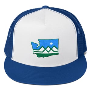 Image of Washington State Flag "Westward Wind" Hat