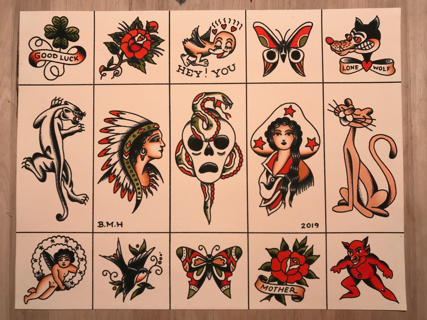 Image of ORIGINAL FLASH SHEET 1