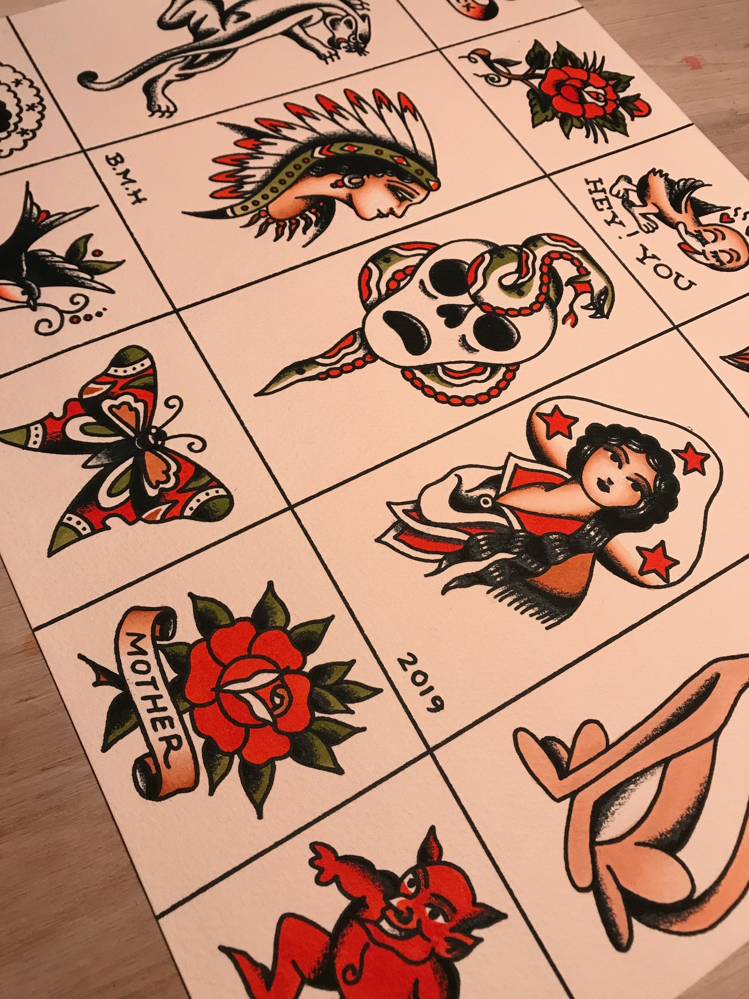 Image of ORIGINAL FLASH SHEET 1