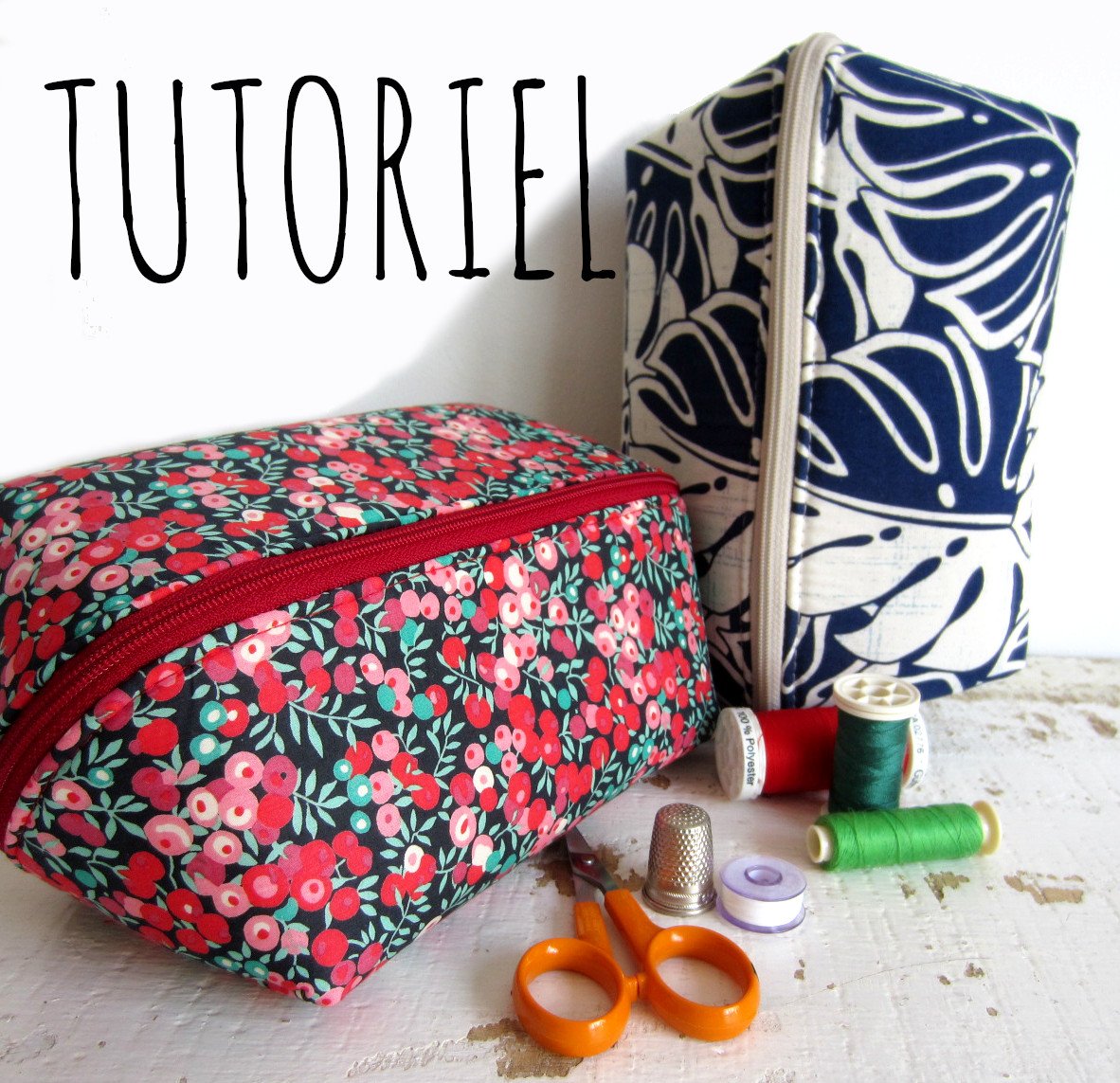 Tutoriel De La Trousse Zippée Charlotte | Les Créations De Dehem