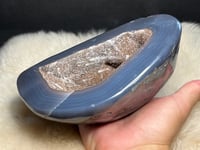 Image 7 of Druzy Rainbow Amethyst Geode #2401 