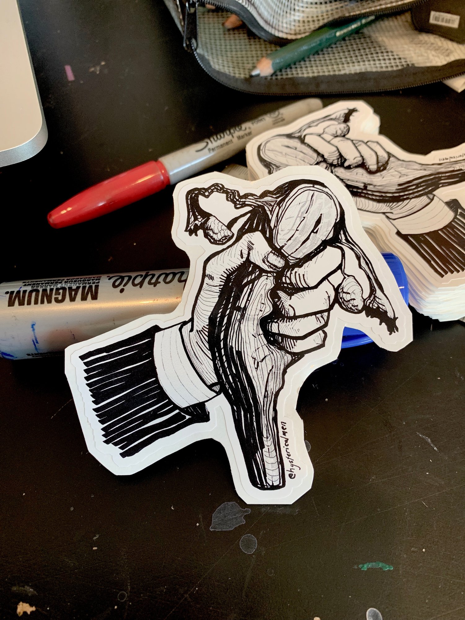 Image of Iron Grip Sticker