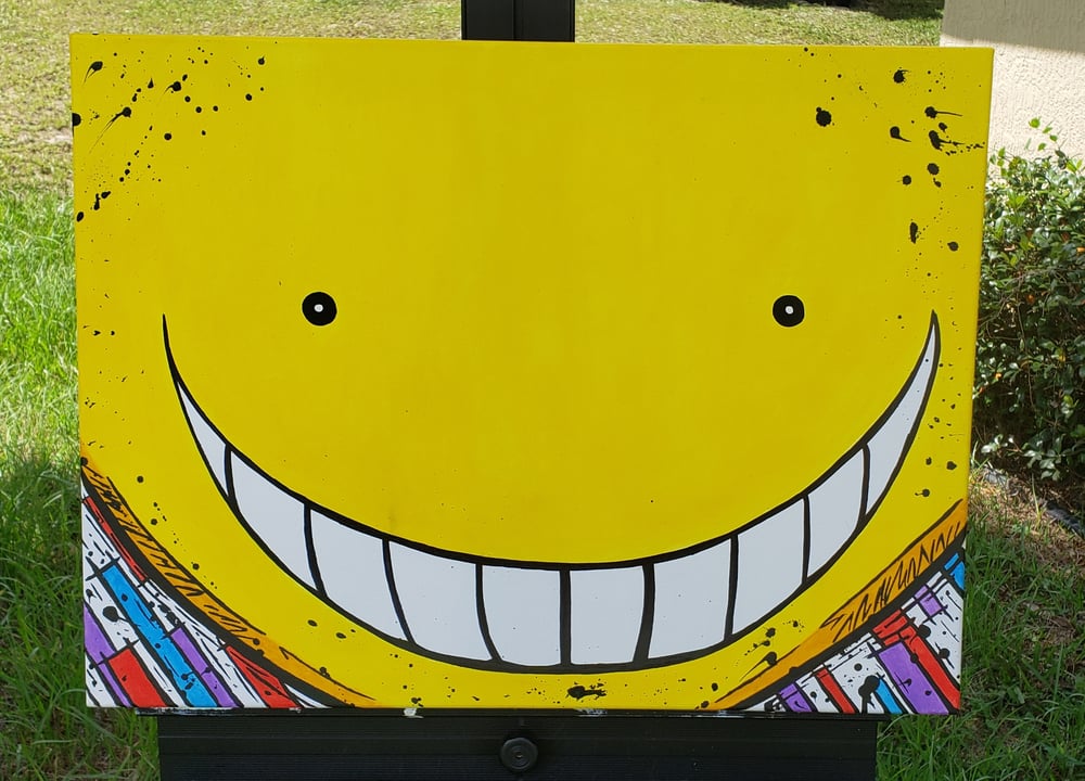 Image of 5x7 Print- Koro Sensei's smile