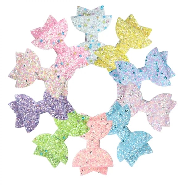 Image of 3 inch Jasmine clips - 10 color Choices 