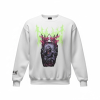 Image 3 of Laminectomy Green Dripping Alien Crew neck 