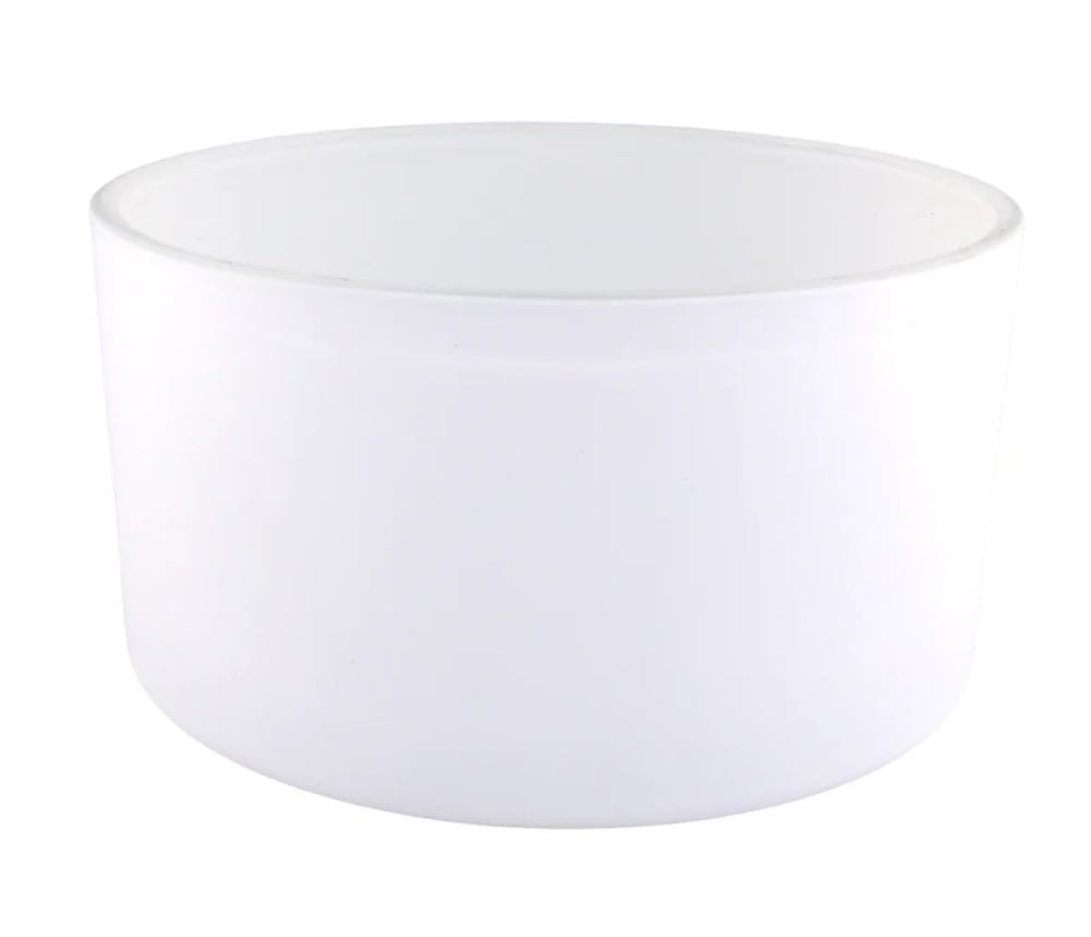 Image of Matte White Jumbo Cambridge Candle Bowl