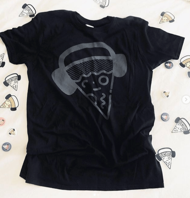 Image of Big Black Pizza Tee