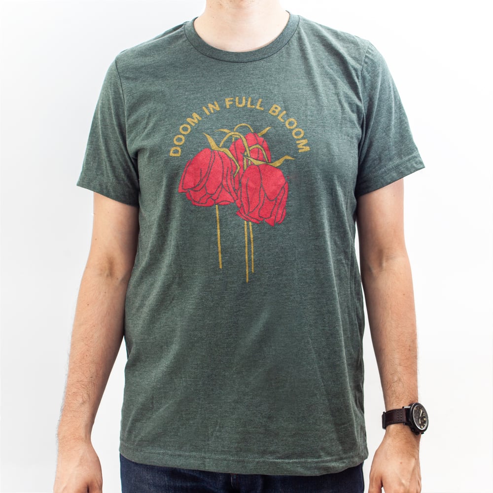 Doom in Full Bloom T-Shirt (Forest) | American Football