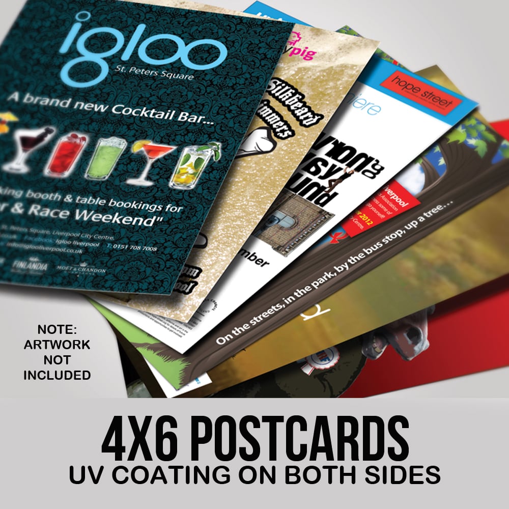 Image of (2500) 4x6 Postcards