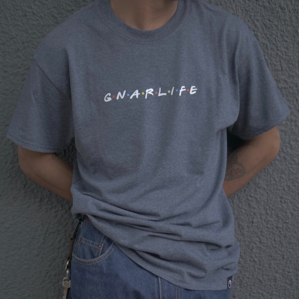 Image of gnarlife "friends" tee