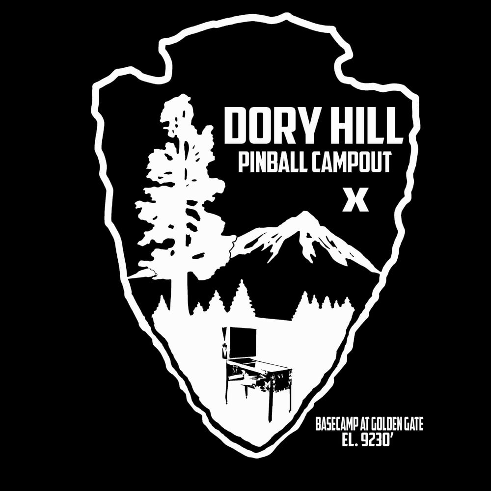 Image of Dory Hill Pinball Campout Patches